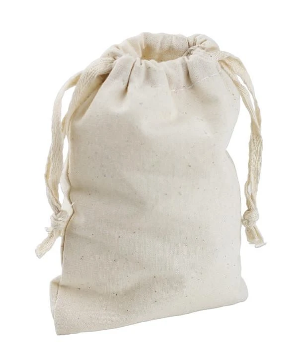 Organic Cotton Drawstring Bag